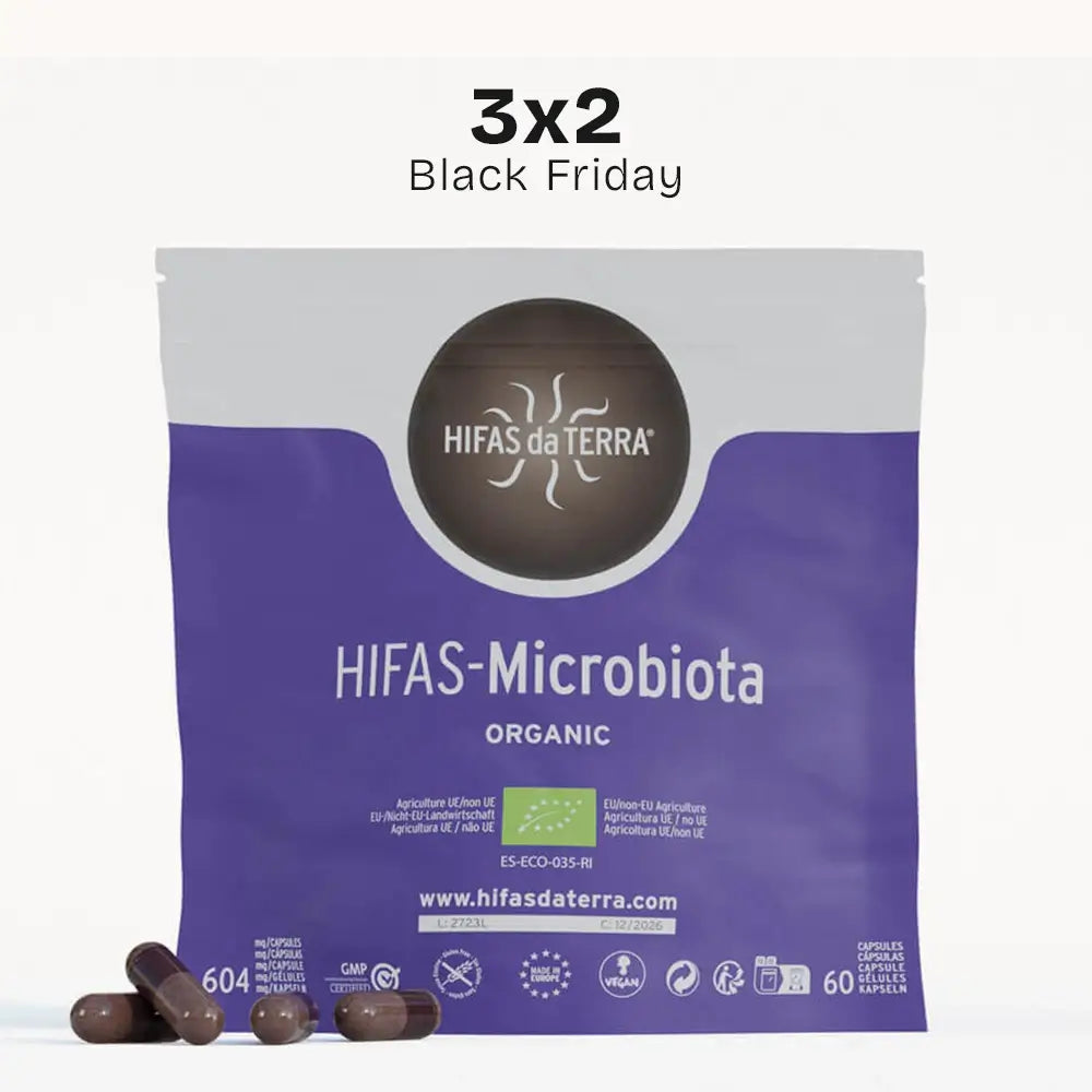 HIFAS-Microbiota (Lion’s Mane, Oyster, Reishi, Shiitake) capsules