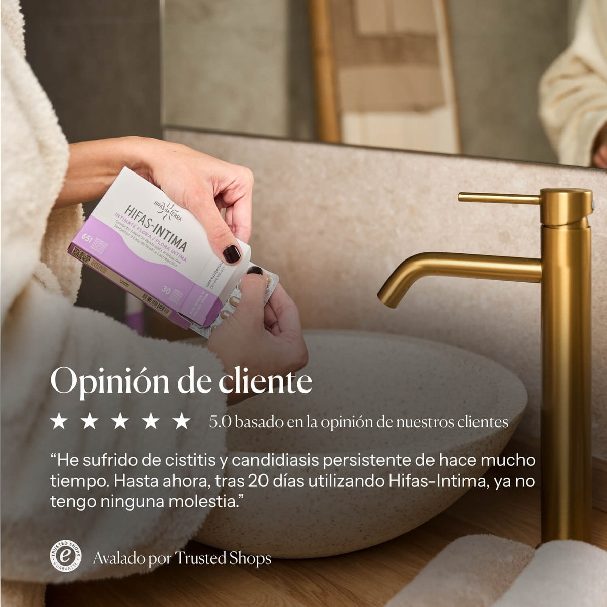 Pre y Probiótico Vaginal Hifas-INTIMA