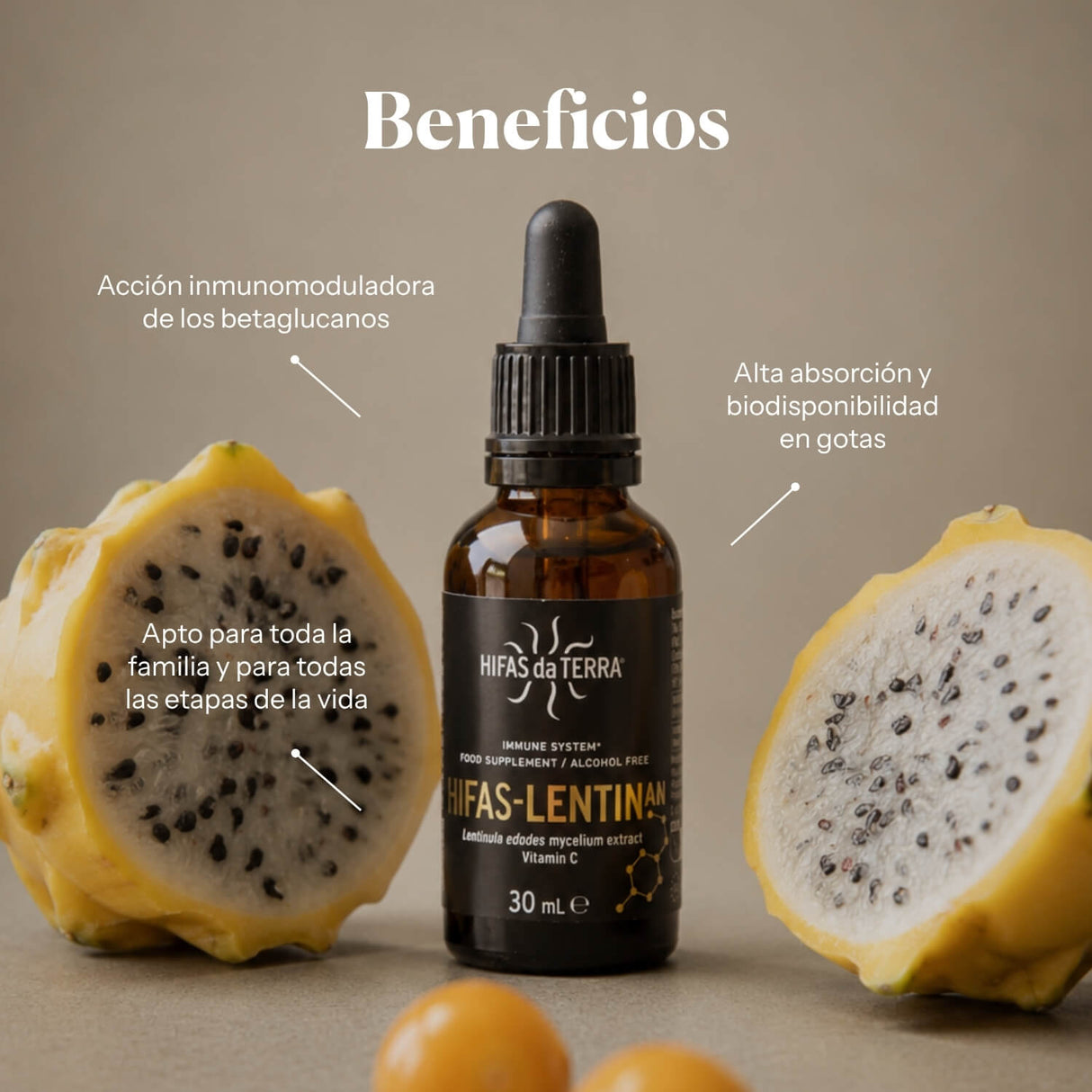 HIFAS-Lentinan Extracto de Shiitake (Lentizumib) Gotas