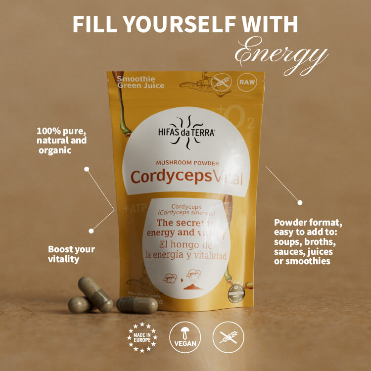 Cordyceps Vital 100% Polvo de Cordyceps