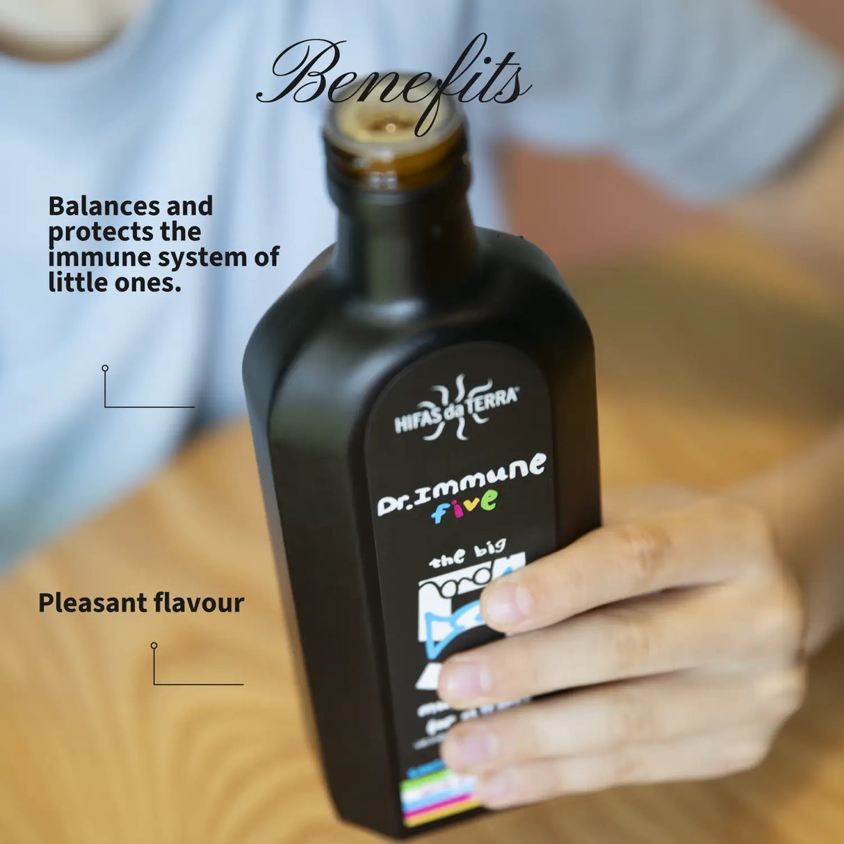 Jarabe Dr. Immune Five para las Defensas con prebióticos y Vitaminas D y C