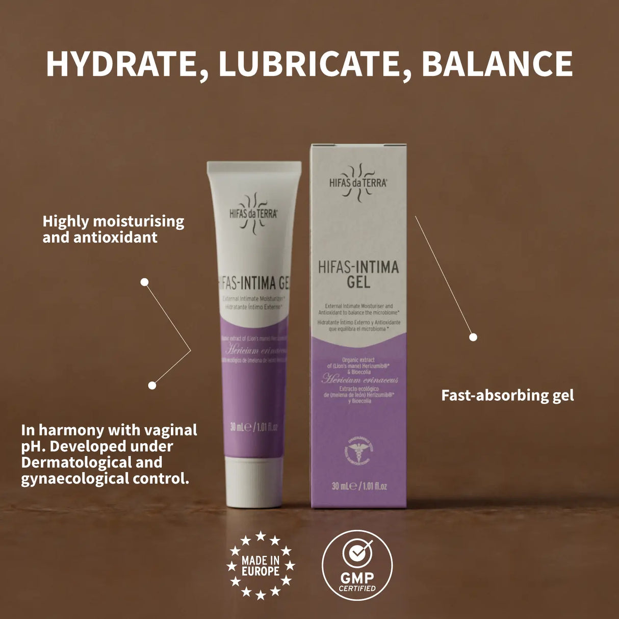 Hidratante Vaginal Hifas-INTIMA GEL