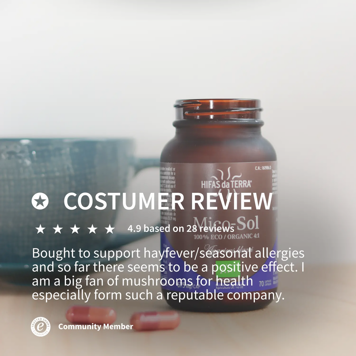 Mico-Sol Extracto de Champiñón del Sol