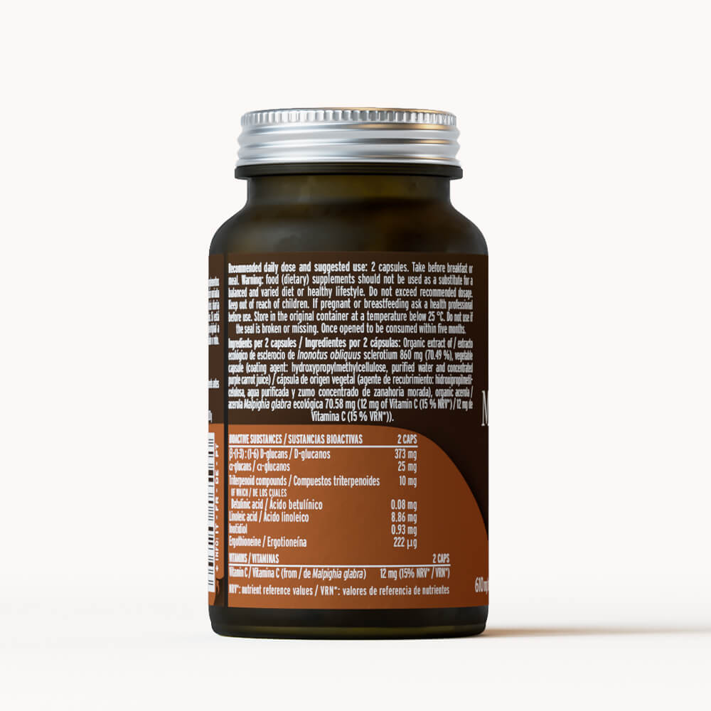 Mico-Chaga Extracto Puro ECO de Chaga