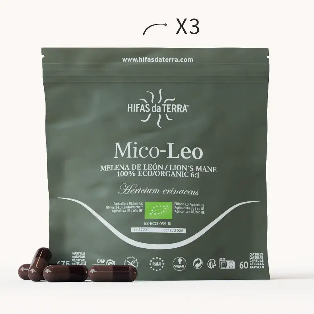 Mico-Leo Extracto Puro ECO de Melena de león