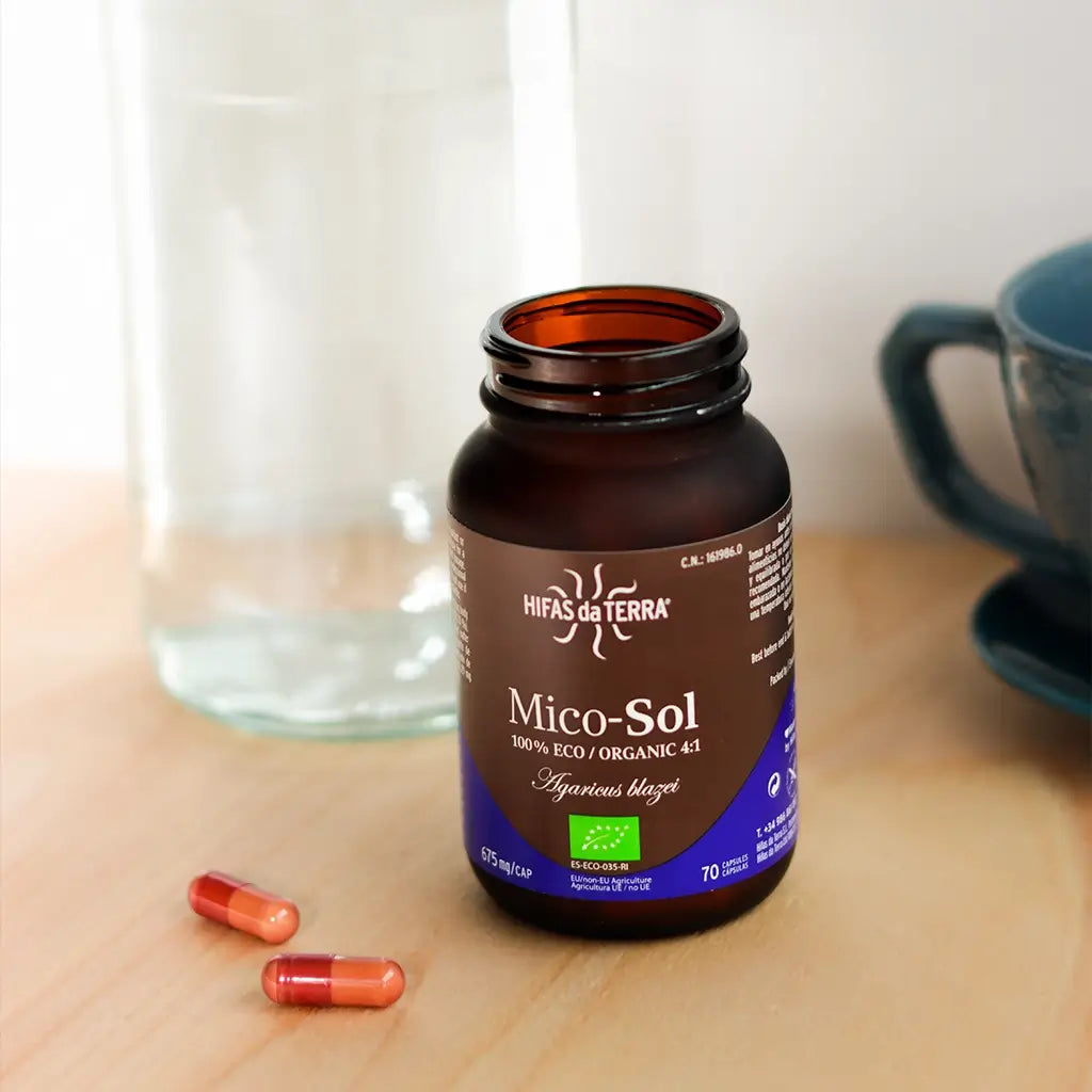 Mico Sol (Agaricus blazei) extract capsules