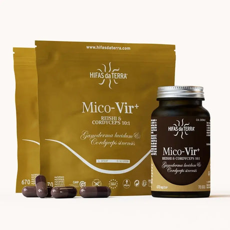Mico Vir+ (Reishi and Cordyceps Extract) Capsules