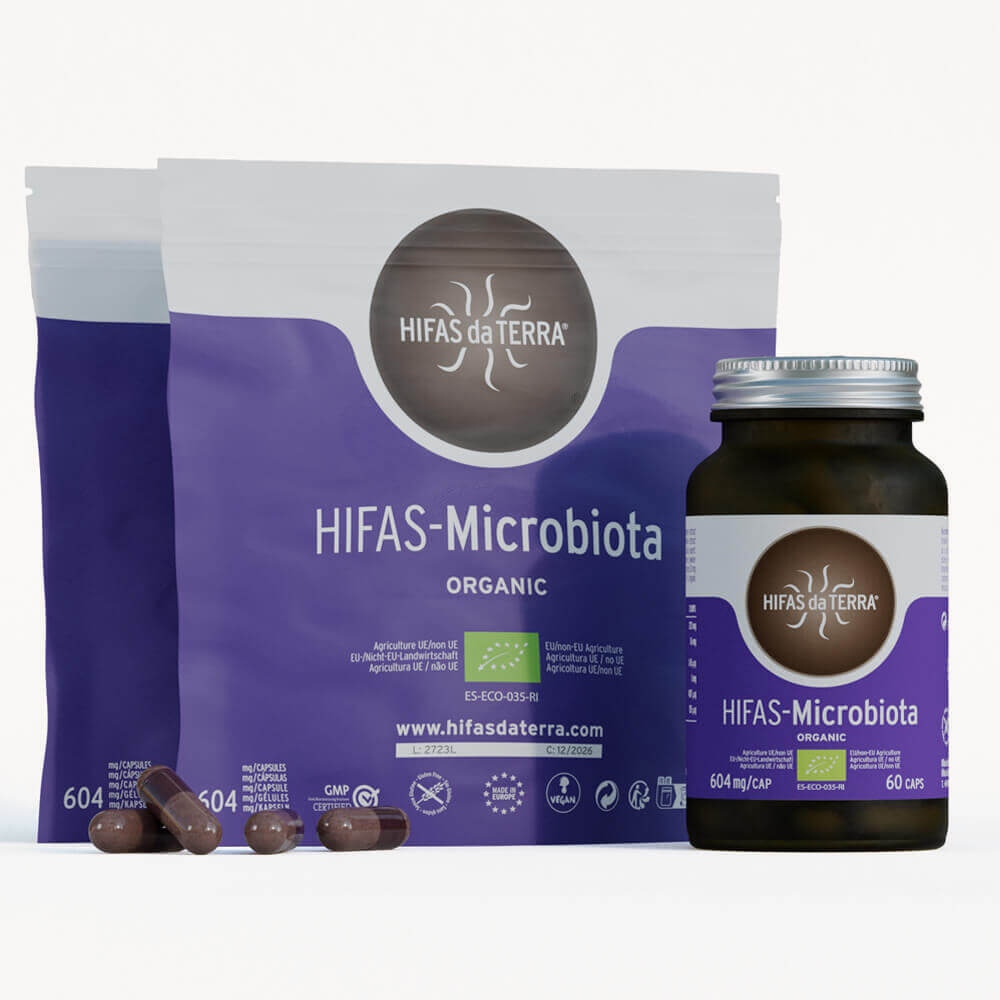 HIFAS-Microbiota (Lion’s Mane, Oyster, Reishi, Shiitake) capsules