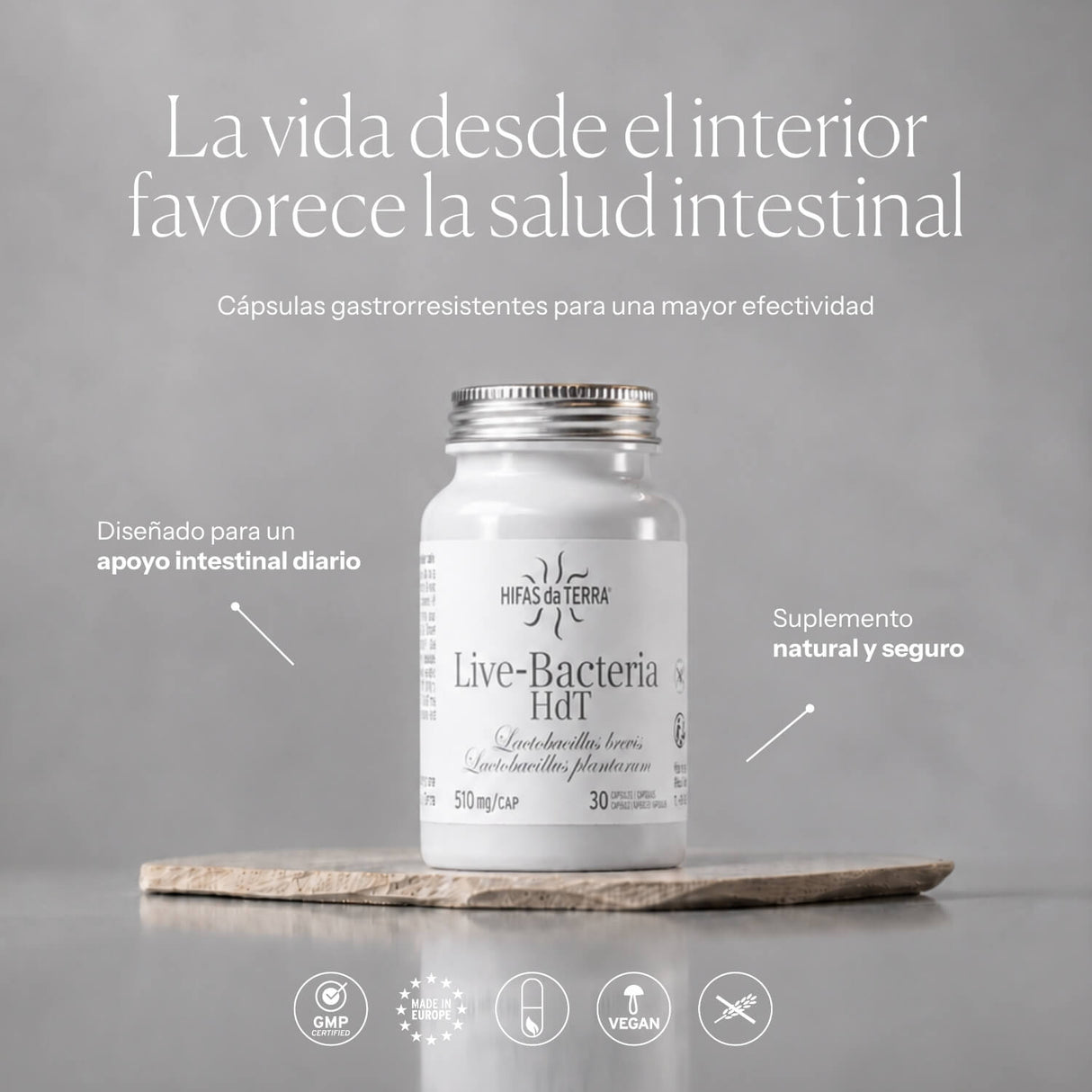 Probióticos en cápsulas