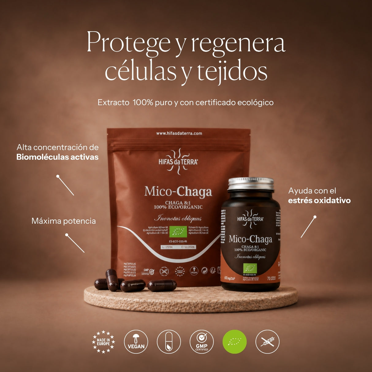 Mico Chaga (Chaga Extract) Capsules