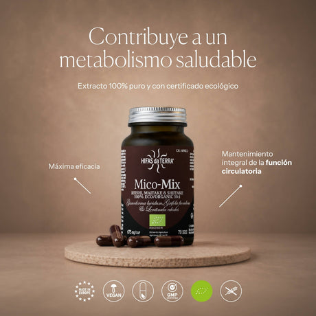 Mico Mix (Shiitake, Reishi, Maitake) Capsules