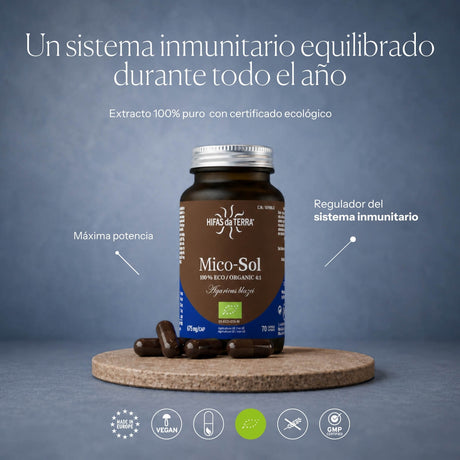 Mico Sol (Agaricus blazei) extract capsules