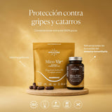 Mico-Vir+ Extractos Puros de Reishi y Cordyceps