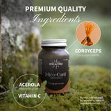Mico-Cord Extracto Puro del Hongo Cordyceps en cápsulas