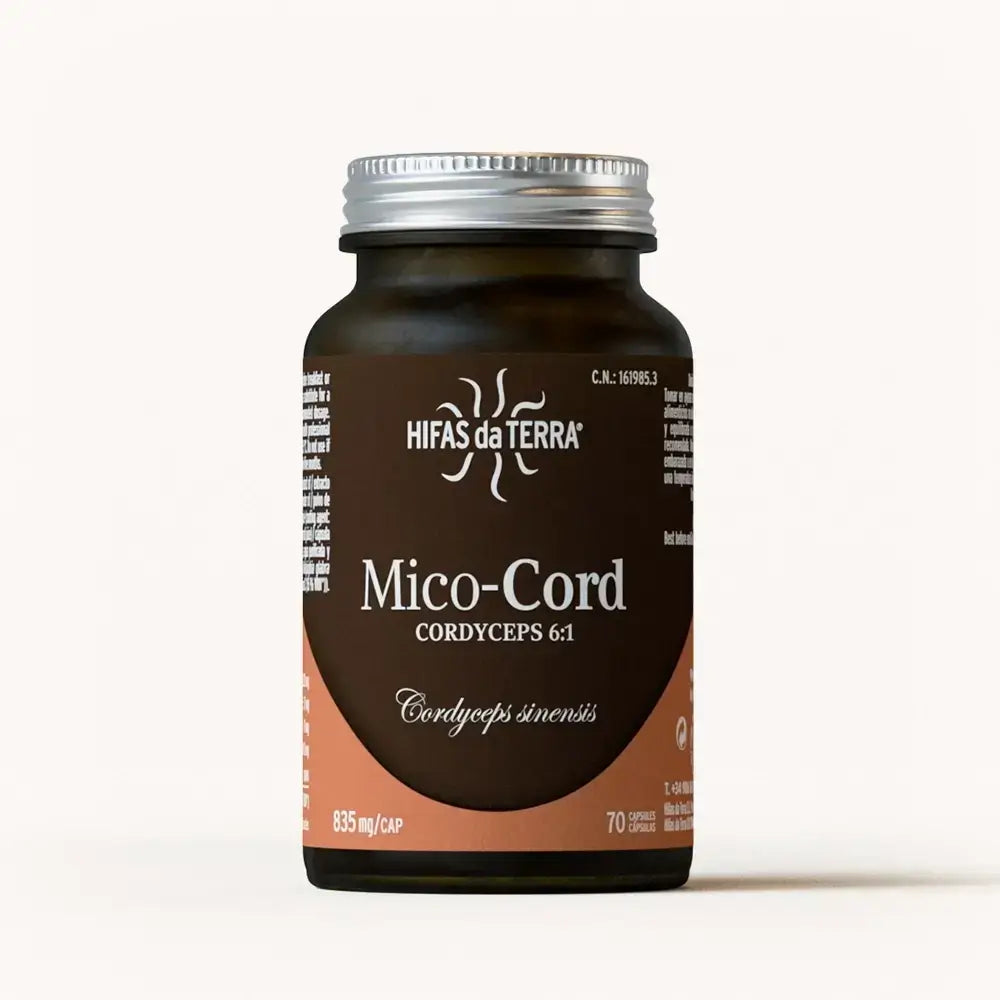 Mico-Cord Extracto Puro del Hongo Cordyceps en cápsulas