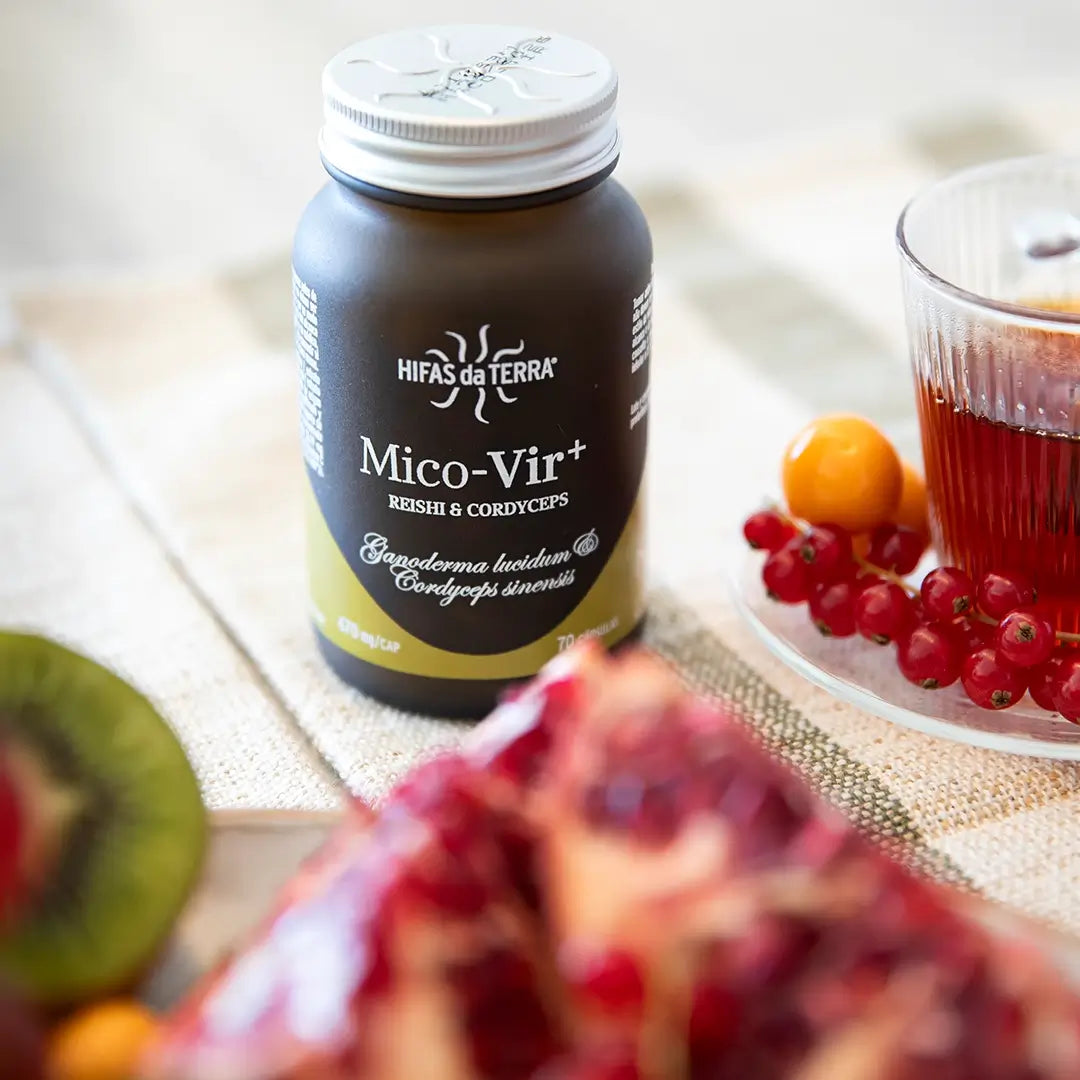 Mico-Vir+ Extractos Puros de Reishi y Cordyceps