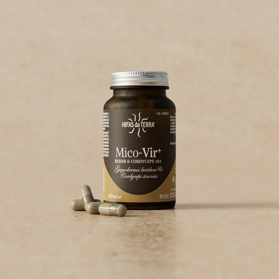 Mico-Vir+ Extractos Puros de Reishi y Cordyceps