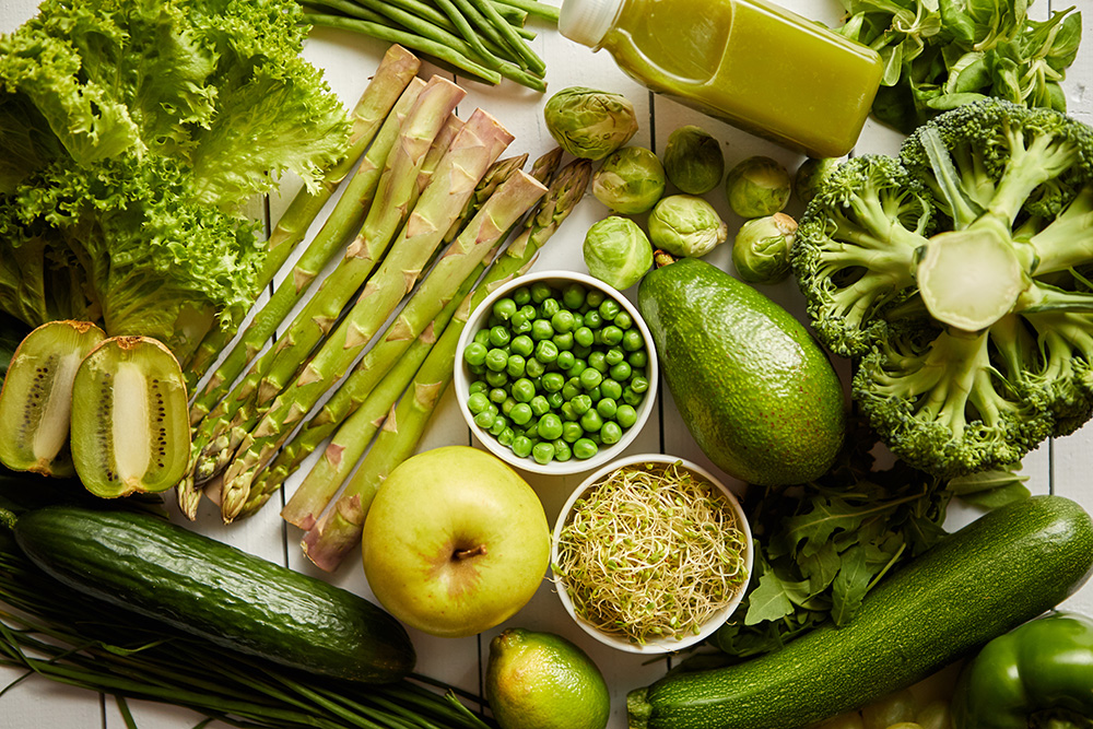 alimentos-antioxidantes-hoja-verde